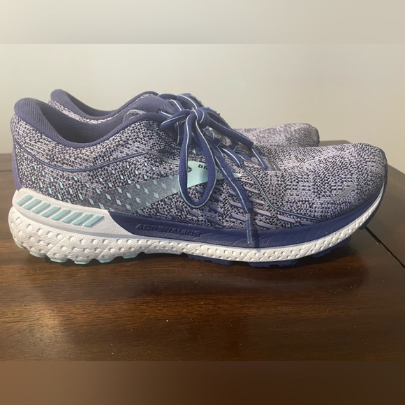 Brooks Shoes - Brooks Shoes Womens 9.5 b Purple Adrenaline Gts 21 Sneakers Athletic 1203291bs86